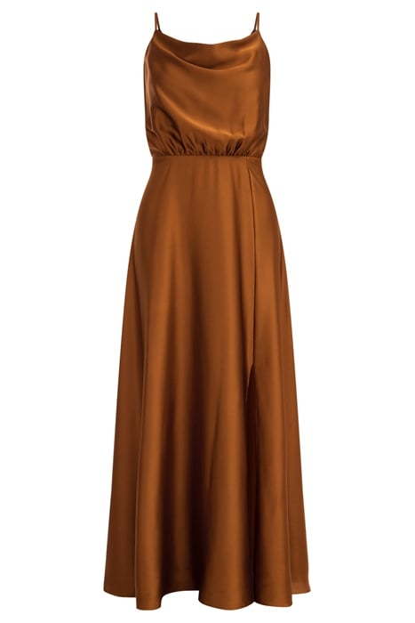 DRESS MAXI LENGTH BRONZE 3