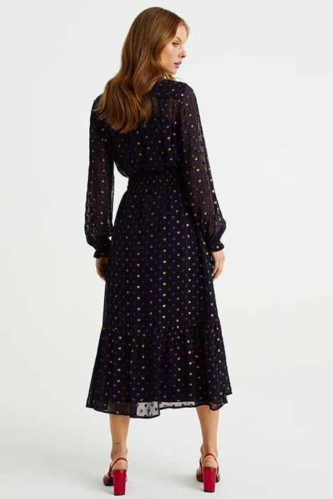 DRESS MID LENGTH BLACK 2