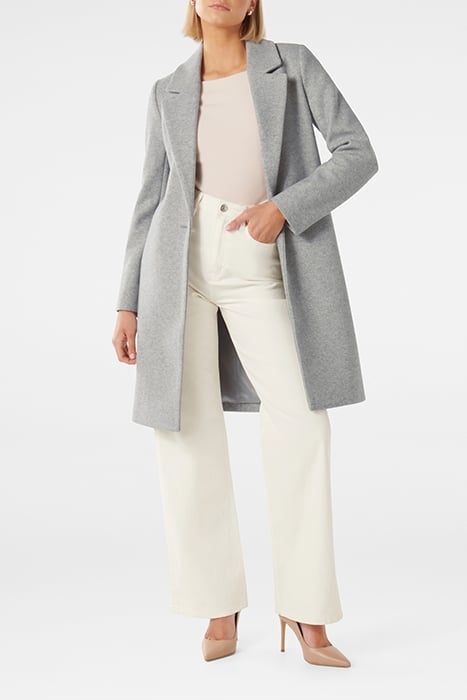 BILLIE LONGLINE COATIGAN GREY 4