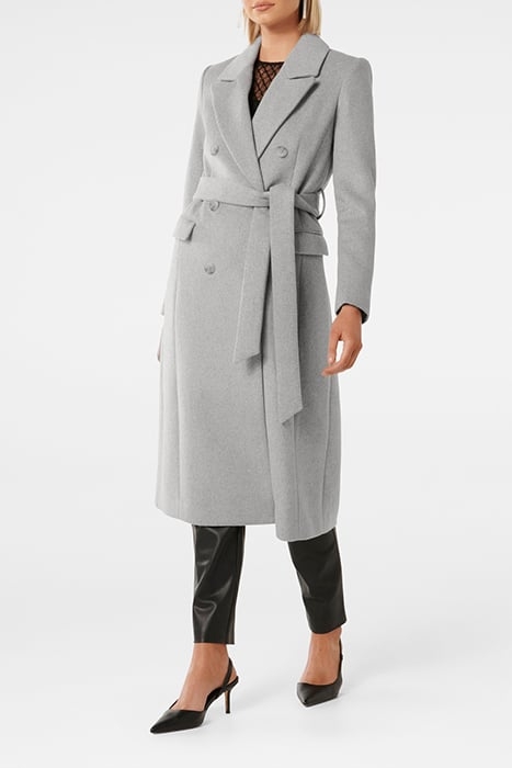 CHARLOTTE WRAP COAT GREY 4