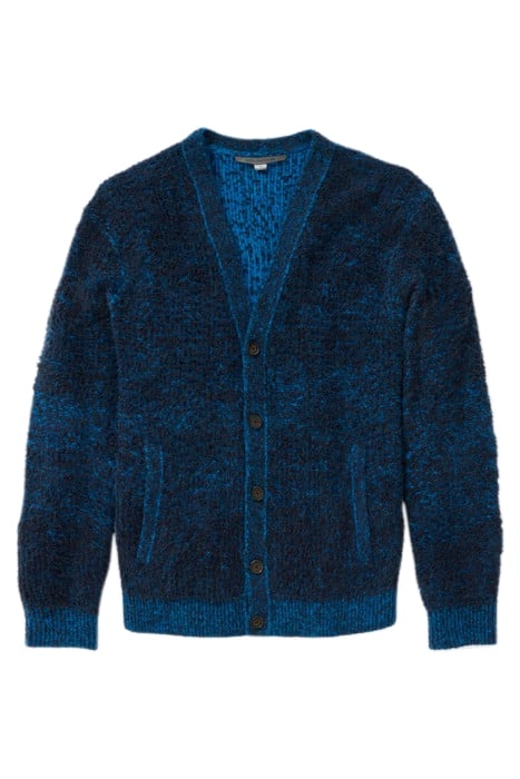 EASY FIT LS CARDIGAN WITH BOUCLE JACQUAR EMPIRE BLUE 1