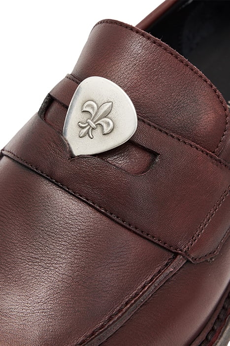 HARRISON GUITAR PICK LOAFER OXBLOOD 3