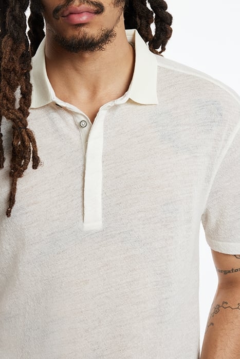 IRWIN REGULAR FIT SS POLO WITH TEXTURE SALT 3