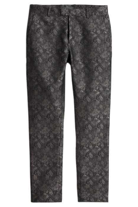 SLIM FIT PANTS WITH WELT HIP POCKET AND ALMOND 3