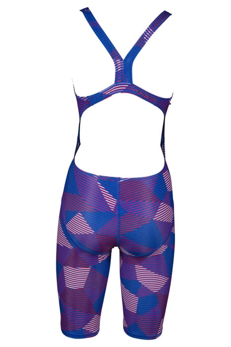 W STRIPED GEO FULL BODY NAVY-RED MULTI 6