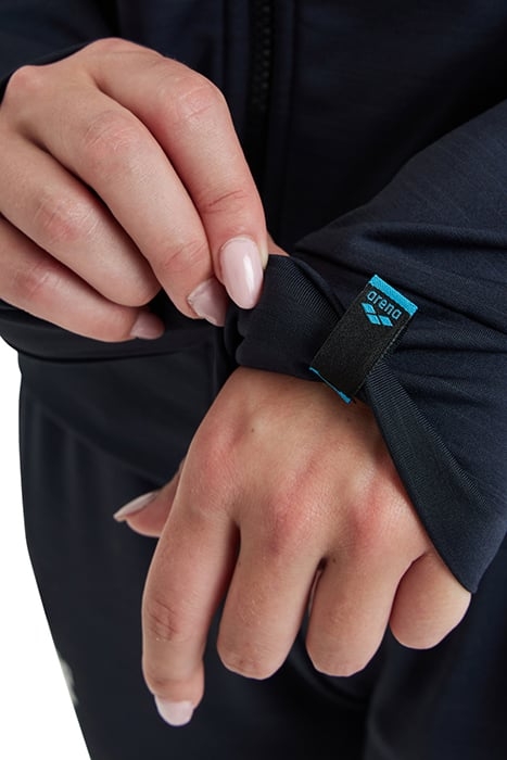 WOMEN'S HOODED JACKET SPACER BLACK 5