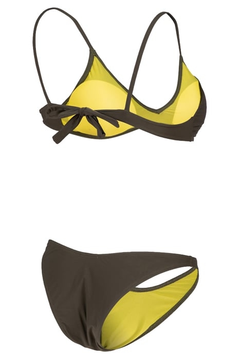 WOMEN'S ARENA SOLID BIKINI TRIANGLE DARK OLIVE 7