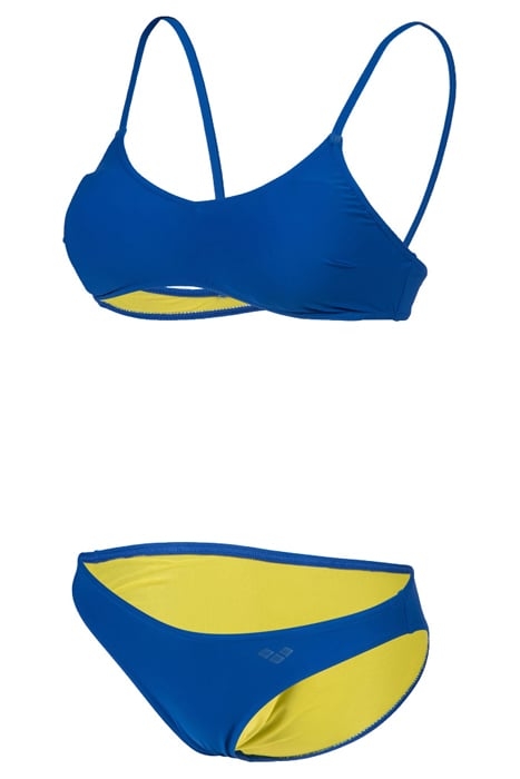 WOMEN'S ARENA SOLID BIKINI BANDEAU ROYAL 6