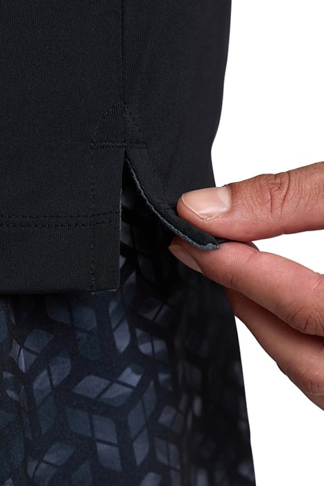 MEN'S POLOSHIRT SOLID BLACK-ASPHALT 7