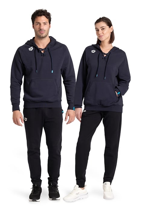 TEAM HOODED SWEAT LACED NAVY-LACE 1
