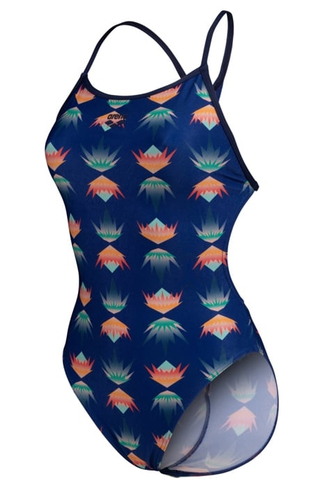 WOMEN'S ARENA DESERT VIBES SWIMSUIT BOOS NAVY-NAVY MULTI 6