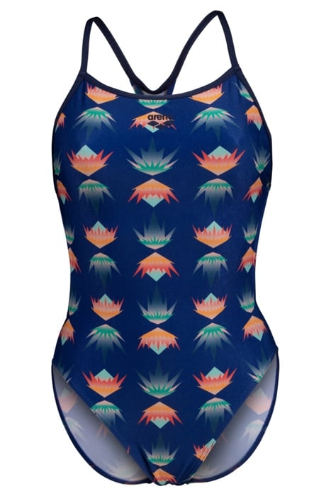 WOMEN'S ARENA DESERT VIBES SWIMSUIT BOOS NAVY-NAVY MULTI 4