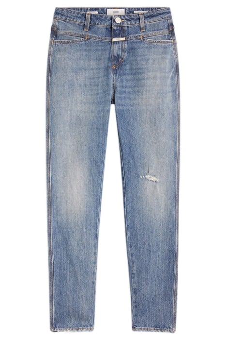 SKINNY PUSHER JEANS MID BLUE 4