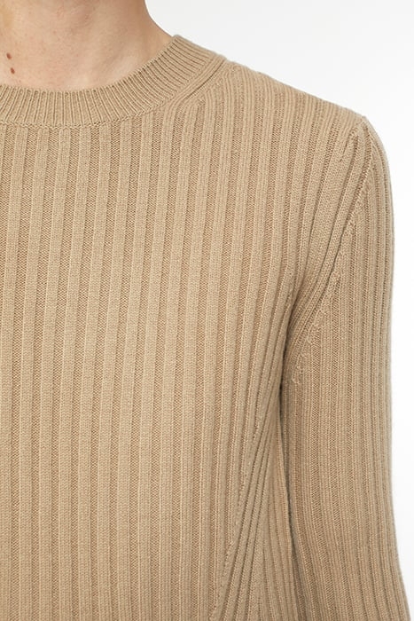 CREW NECK LONG SLEEVE BROWN SUGAR 5