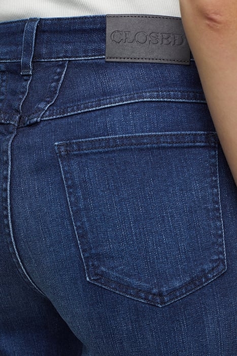 PEDAL PUSHER JEANS DARK BLUE 7