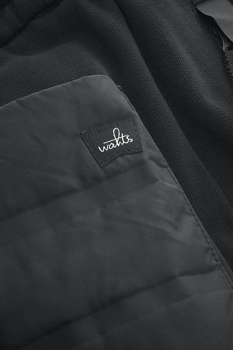 TYLER | LUXURY SWEATPANTS MATT BLACK 2