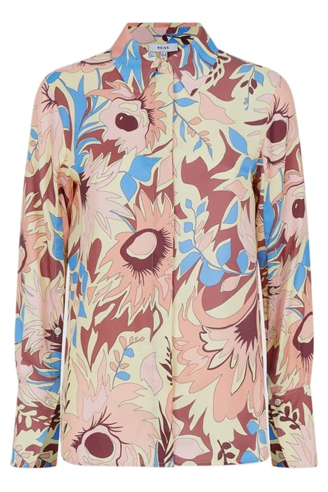 LIV-PRINTED BUTTON-DOWN SHIRT MULTICOLOR 3