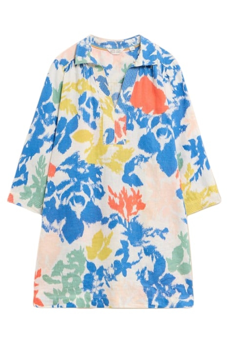 BLAIRE LINEN TUNIC IVORY 1