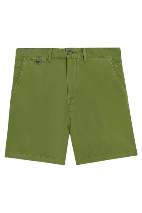 SUTTON CHINO SHORT BRIGHT GREEN 2