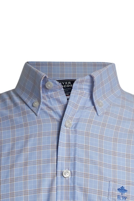 CUSTOM FIT CHECKED SHIRT WITH POCKET MULTI 6