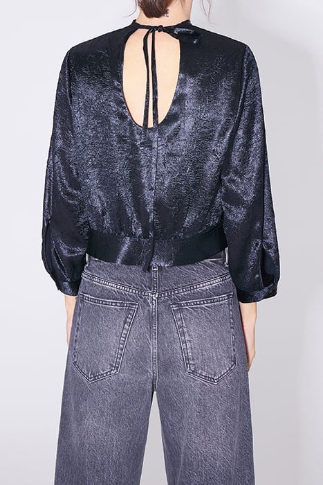 ANTHRACITE TIE BLOUSE 2