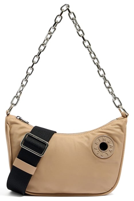 S NUDE NYLON MOON BAG 1