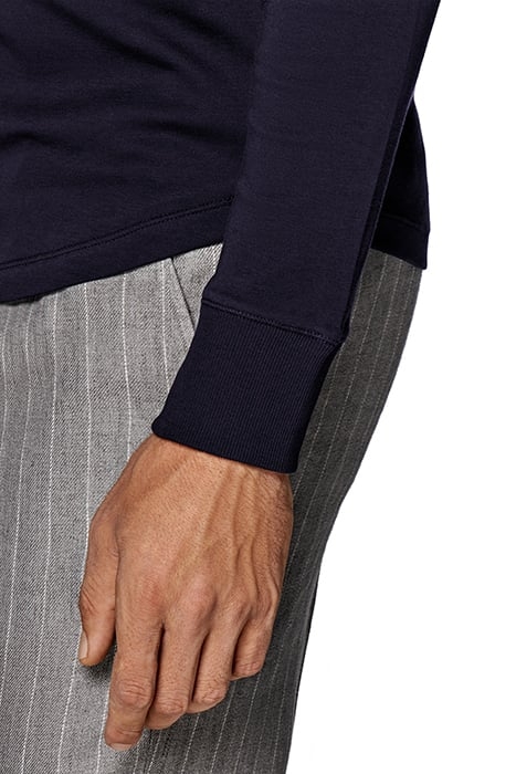 NAVY HENLEY T-SHIRT 6