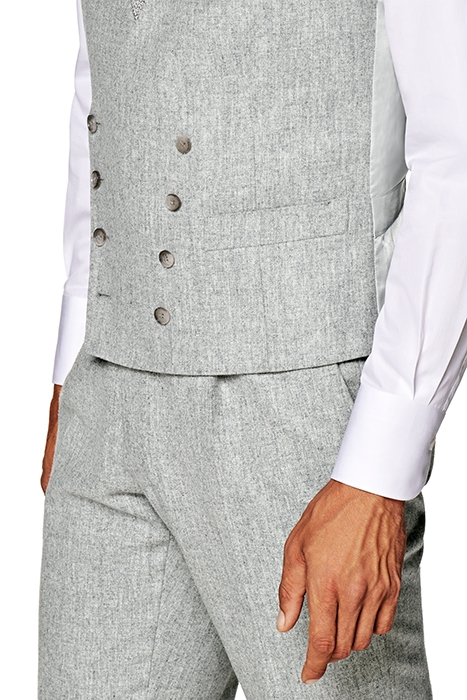 LIGHT GREY WAISTCOAT 6