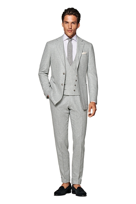 LIGHT GREY WAISTCOAT 3