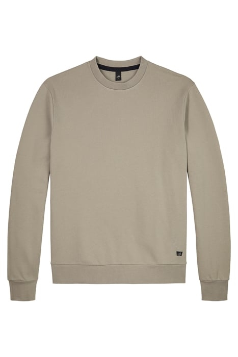 QUINT | CREW NECK SWEATER SLATE BEIGE 1