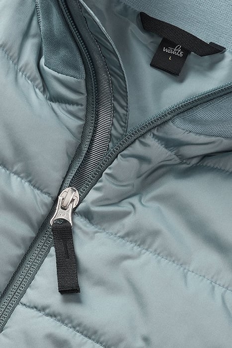 GRIFFIN | QUILTED SWEAT JACKET CHALK BLUE 2