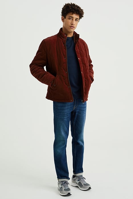 JACKET NORMAL LENGTH RUST BROWN 3