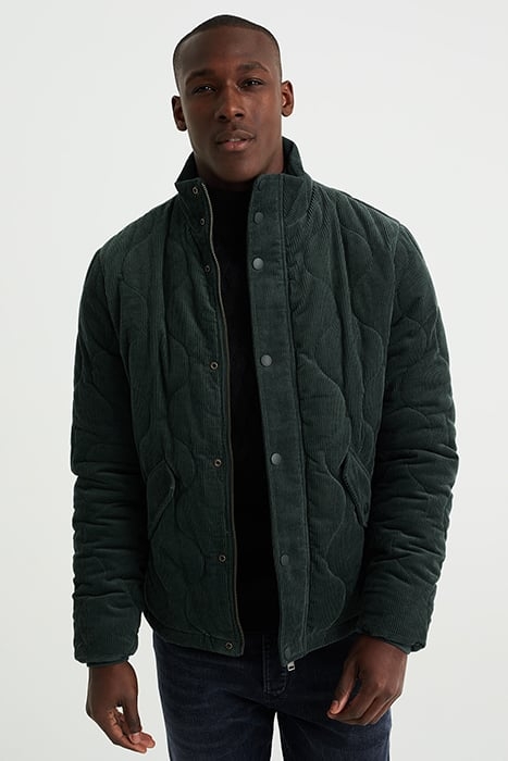 JACKET NORMAL LENGTH GREYISH GREEN 1