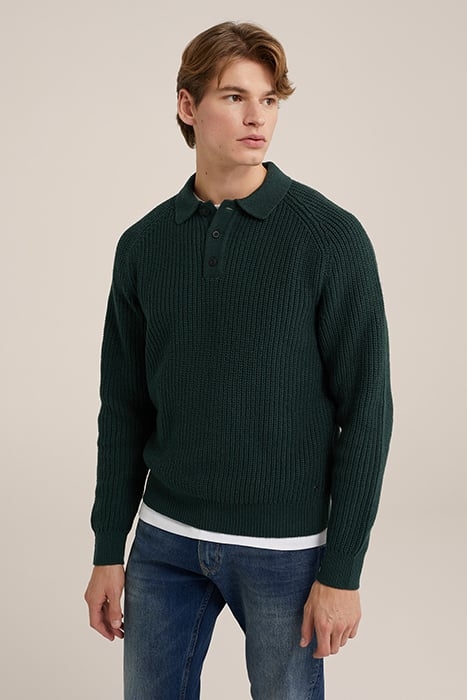PULLOVER DARK GREEN 1