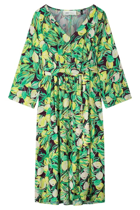 DRESS - LEMON TREE CRINKLE MULTI COLOUR 3