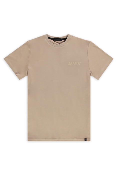 OUTLINE TEE TAUPE 1