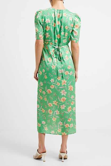 CAMILLE WRAP DRESS GREEN 2