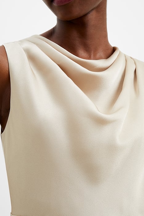 HARLOW SATIN S/LESS JUMP SUIT YELLOW 6