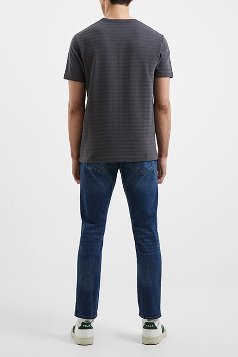 TEXTURE JERSEY T SHIRT BLACK 3