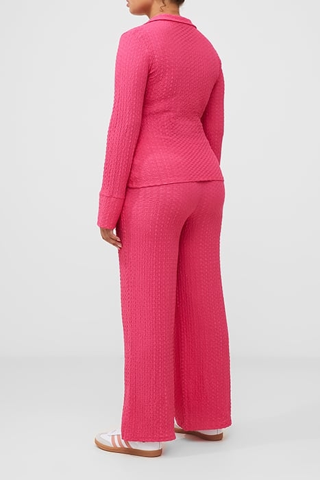 TASH TEXTURED TROUSERS PURPLE 3