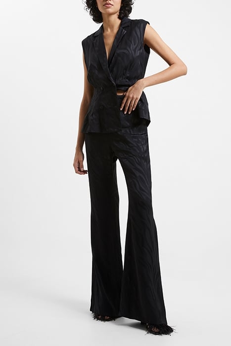 ABA SATIN TROUSER BLACK 4