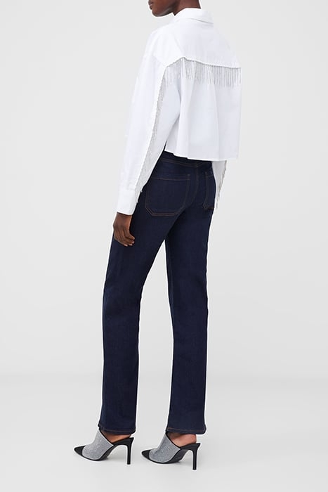 CRYSTAL ALISSA COTTON SHIRT WHITE 4