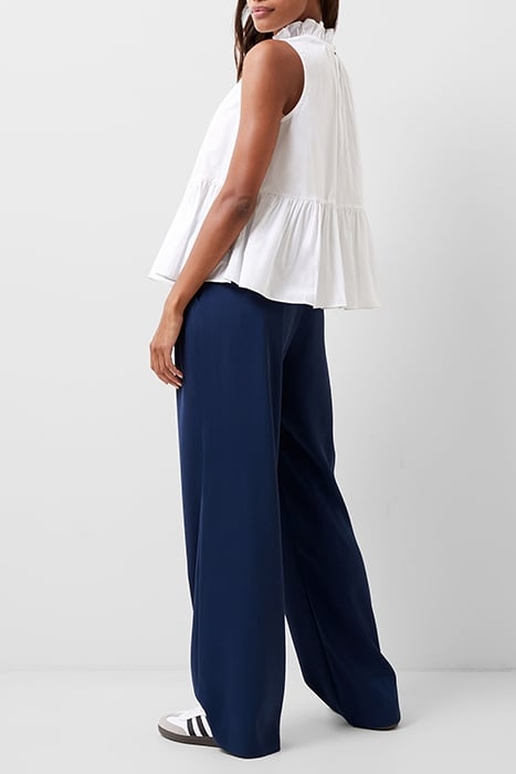 RHODES POPLIN TOP WHITE 2