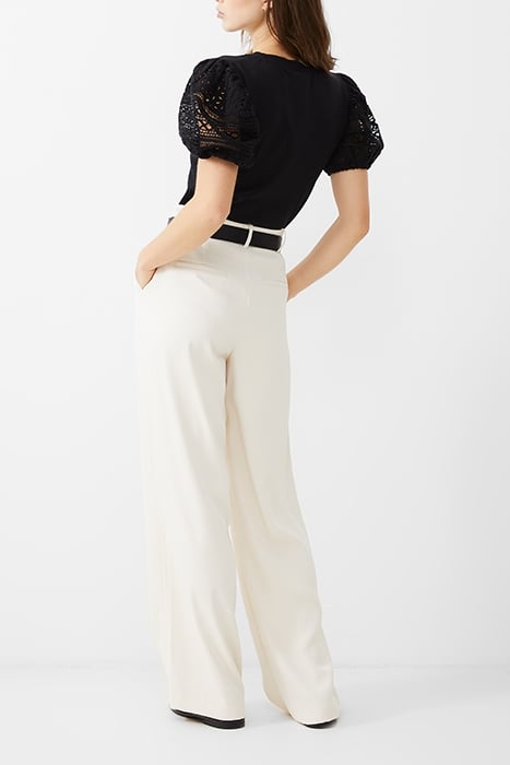 ROSANA ANGES BROIDERIE T SHIRT BLACK 3