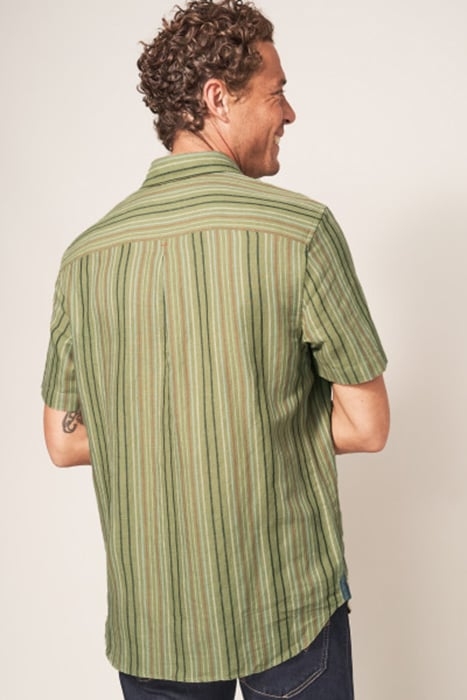 STRIPE SHIRT TY GREEN 2