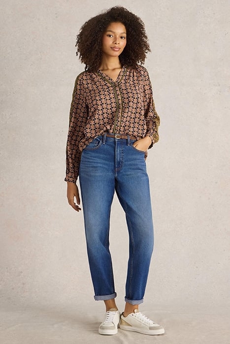 FREYA WEEKEND JEAN MID DENIM 1