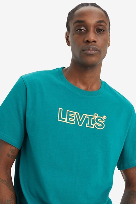 SS PRINTED T-SHIRT BLUE 5