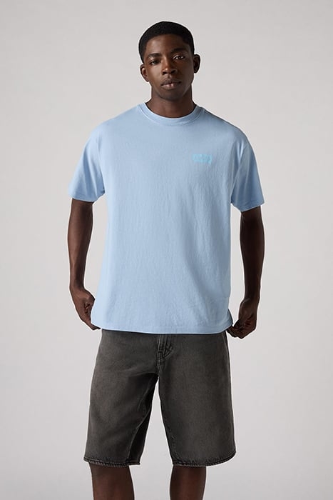 LSEVINTAGE PRINTED T-SHIRT BLUE 1