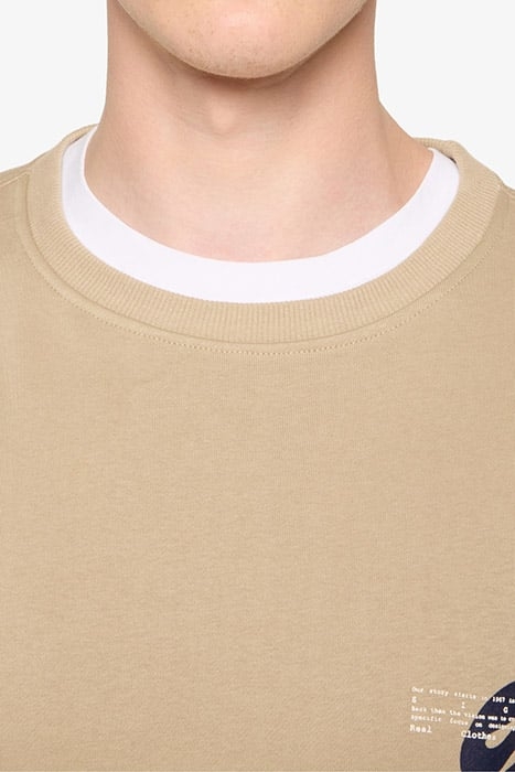 DAMIANSI PRINT CREW SUMMER SAND 6