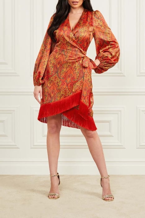 MORRIS DRESS PAISLEY PRINT 2